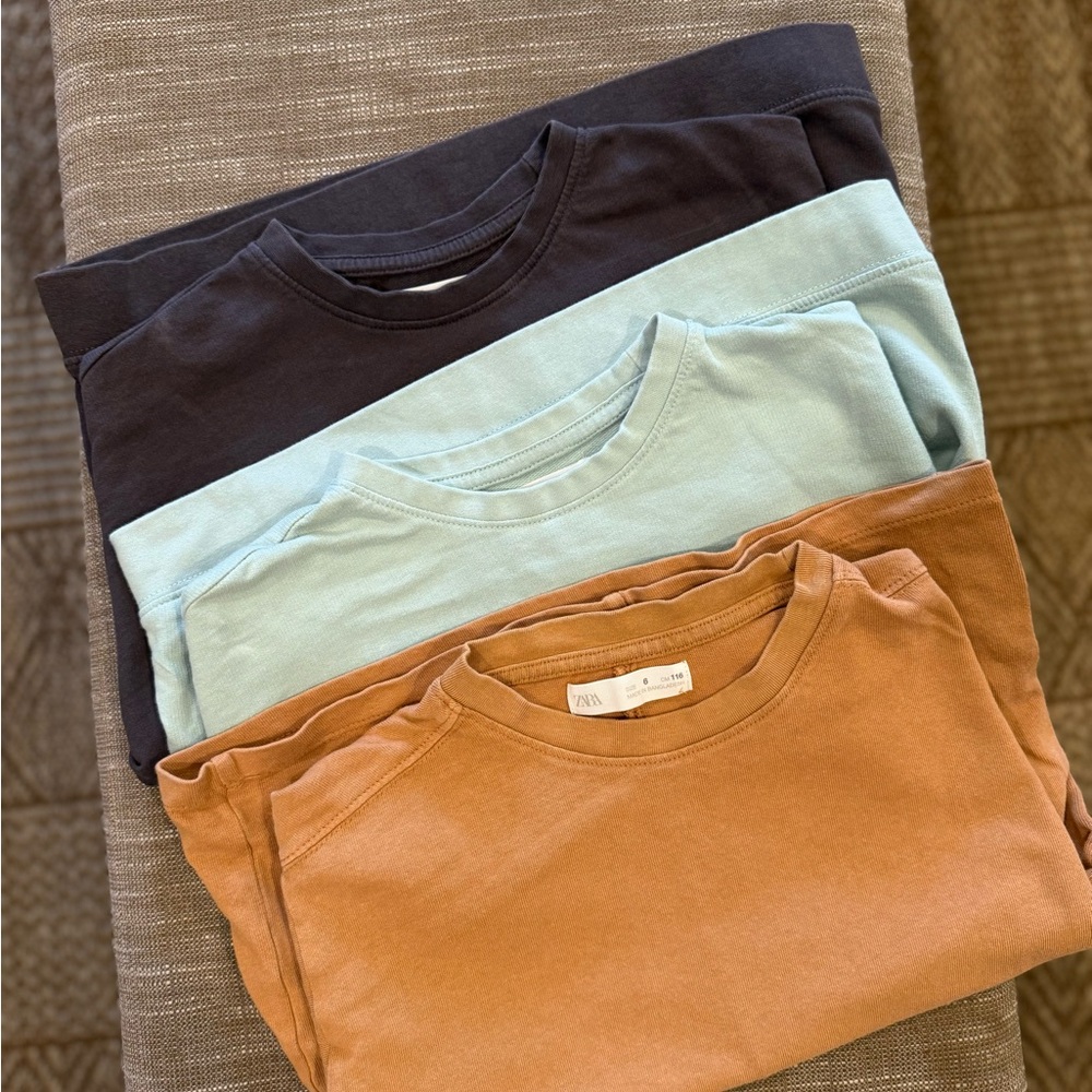 Zara kids' t-shirt bundle (3 t-shirts ) - Picture 9 of 9